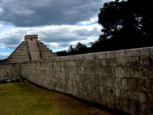 The Temple of Kukulkan at the Mayan ruins of Chichen Itza in Mexico on Monday, January 21, 2013.