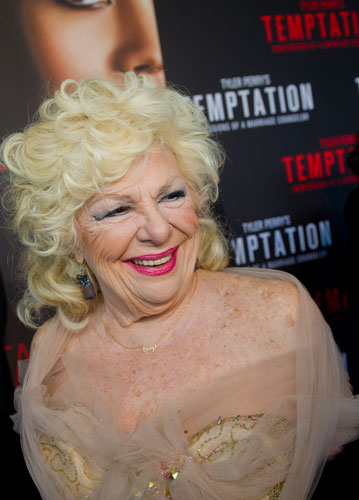  Renee Taylor walks the red carpet for Tyler Perry's new movie Temptation at the AMC Parkway Pointe 15 theaters in Atlanta on Saturday, March 16, 2013.