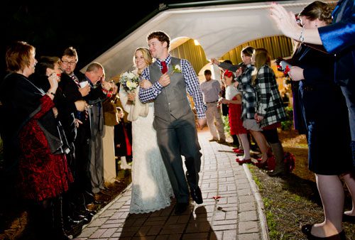 The marriage of Jessie Davis to Matthew Stanley at Gin Creek in Hartsfield, Georgia on Saturday, December 22, 2012.