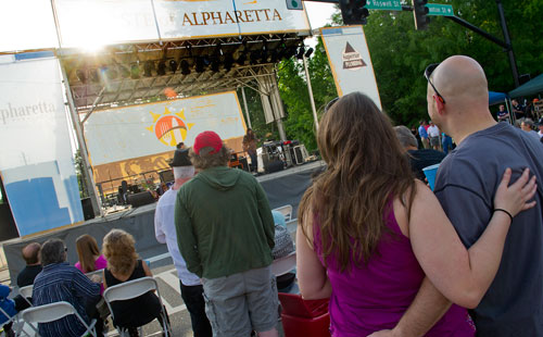 The 2013 Taste of Alpharetta in historic downtown on Thursday, May 9, 2013.