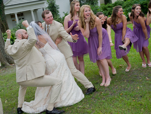 Holly Hamby and Chris Beam tied the knot at The Crescent plantation home in downtown Valdosta, Georgia on Saturday, May 18, 2013.