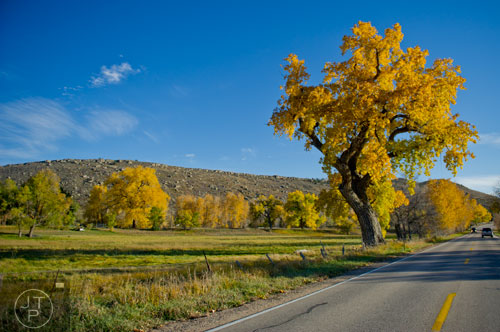 Larimer County outside of Fort Collins, Colorado on Friday, October 25, 2013.