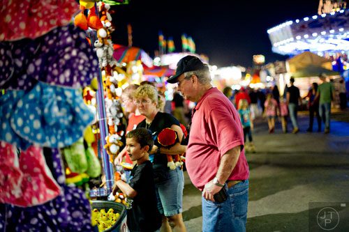 The Georgia National Fair in Perry on Thursday, October 10, 2013.