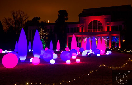 Garden Lights Holiday Nights at the Atlanta Botanical Garden on Thursday, November 21, 2013.