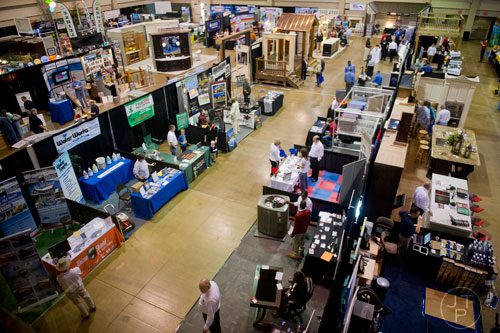 In its 17th year, the North Atlanta Home Show attracted 150 different home improvement companies and was projected to have over 10,000 attendees at the Gwinnett Center in Duluth over the weekend.   