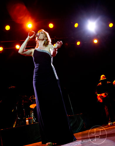 Rita Harvey performs during A Night of Broadway Stars at the Buckhead Theatre in Atlanta on Thursday, April, 3, 2014.