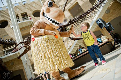 Island Adventure Day at Fernbank Museum of Natural History in Atlanta on Saturday, May 31, 2014.