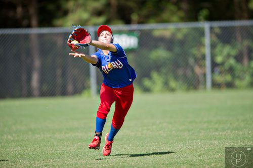 The Triple Crown Sports softball tournament at North Park in Alpharetta on Wednesday, July 16, 2014.