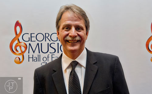 Jeff Foxworthy walks the red carpet for the 2014 Georgia Music Hall of Fame Awards at the Georgia World Congress Center in Atlanta on Saturday, October 11, 2014. 