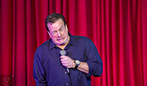 Comedian Kenny Rogerson opens for Billy Gardell at The Punchline in Atlanta on Friday, March 20, 2015. 