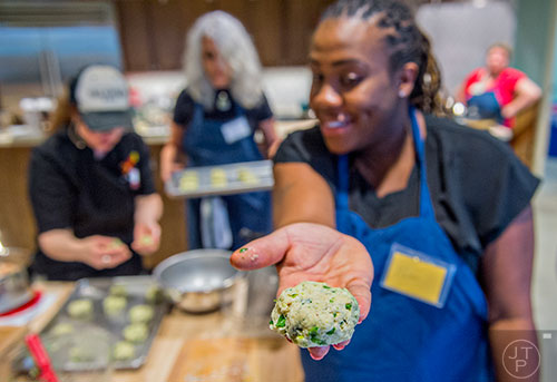 Salud Cooking School at the Whole Foods at Avalon in Alpharetta on Friday, March 20, 2015.