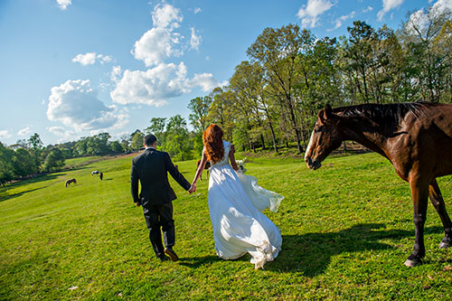Stylized wedding shoot at Chukkar Farm in Alpharetta on Wednesday, April 22, 2015.