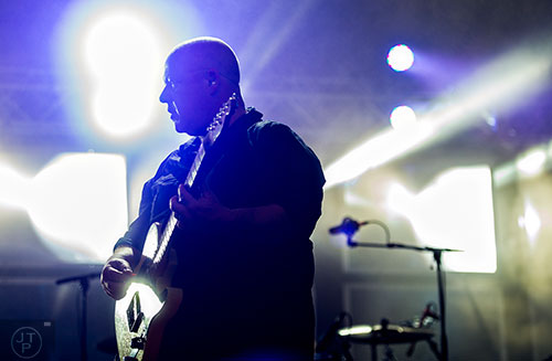 The Pixies' Frank Black performs on stage during the first day of the Shaky Knees Music Festival at Central Park in Atlanta on Friday, May 8, 2015.