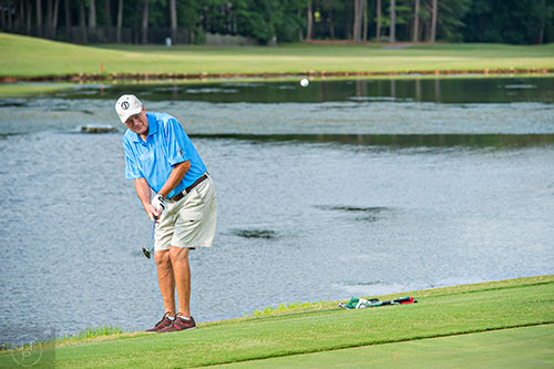 Bobby "Atlanta" Jones from Fayetteville, GA competes in the Bobby Jones Open golf tournament at Braelinn Golf Club in Peachtree City on Tuesday, June 9, 2015. 