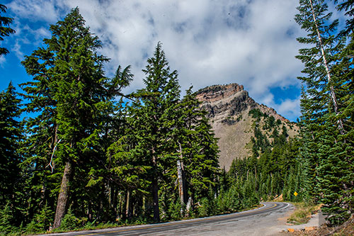 The beginning of the trail to Sun Notch in Crater Lake National Park in Oregon on Sunday, July 26, 2015.
