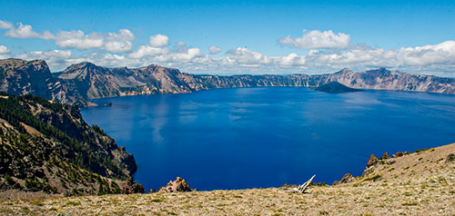 Crater Lake National Park in Oregon on Sunday, July 26, 2015