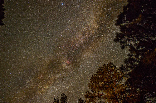 The Milky Way taken from Dogtown Lake Campground in Arizona on Thursday, July 16, 2015.