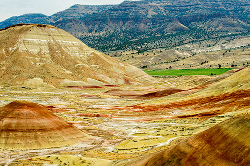 The Painted Hills Unit of the John Day Fossil Beds National Monument in Oregon on Monday, August 3, 2015.