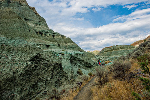 The Blue Basin Area of the John Day Fossil Beds National Monument in Oregon on Monday, August 3, 2015.