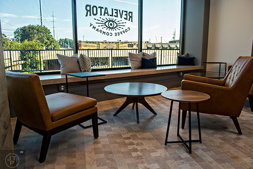 Catch up on some work or some conversation in the posh seating areas at Revelator Coffee in Atlanta.
