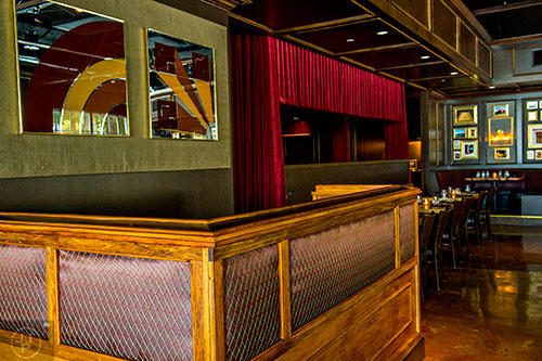 Venkman's has live music every night of the week which is why special love and care went into crafting the sound booth.