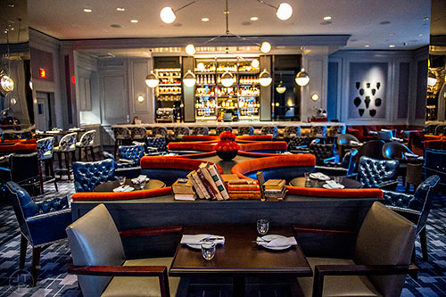 The newly revamped Bar Margot inside the Four Seasons Hotel Atlanta off of 14th St. on Monday.
