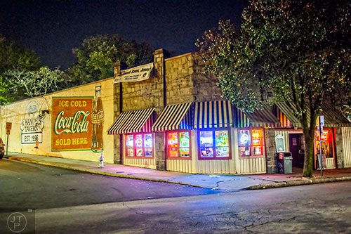 Manuel's Tavern sits on North Highland Ave. in Atlanta. The tavern opened its doors in 1956 and is known as a place to discuss politics.