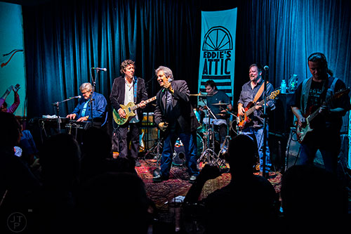 Atlanta Rhythm Section performs on stage at Eddie's Attic in Decatur on Friday, December 11, 2015.  