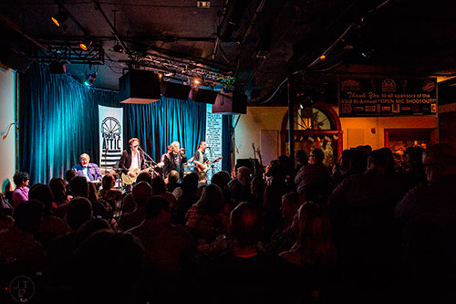 Atlanta Rhythm Section performs on stage at Eddie's Attic in Decatur on Friday, December 11, 2015. 