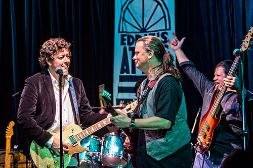 Atlanta Rhythm Section's Dave Anderson (left), Steve Stone and Justin Senker perform on stage at Eddie's Attic in Decatur on Friday, December 11, 2015.