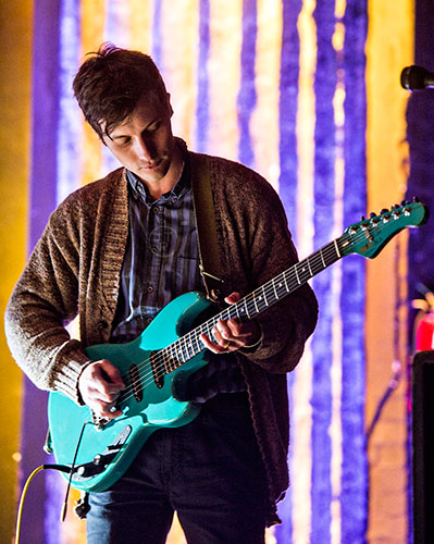 Deerhunter's Lockett Pundt performs on stage at the Variety Playhouse in Little Five Points on Friday, January 8, 2016.