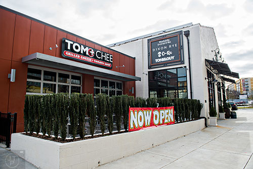 Tom + Chee and Dixon Rye are two of the tenants at Westside Ironworks off of Howell Mill Rd.