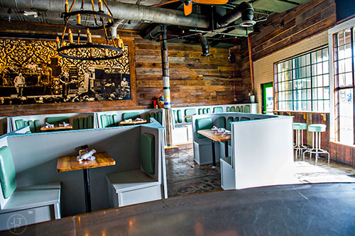 The newly redesigned inside at The Family Dog.