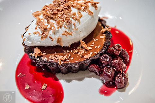 Photo: Jonathan Phillips  Drift Fish House & Oyster Bar serves up the French silk pie.