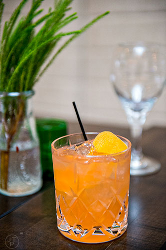 Tom Tom serves up the saprano margarita. Love grapefruit? Then you have to try it.