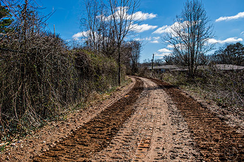 Just a mud path at the moment, the Westside Trail which is currently under construction.