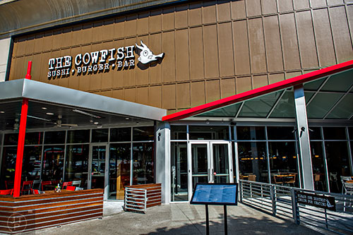 Cowfish is a sushi, burger and fusion joint opened at Perimeter Mall off of Ashford Dunwoody.