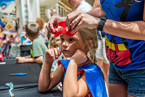 Scenes from Super Hero Day at the Fernbank Museum of Natural History in Atlanta on Sunday, June 19, 2016.