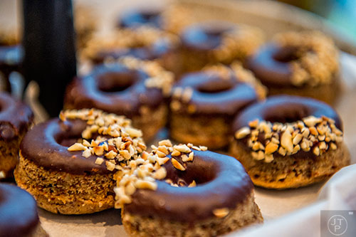 Revolution donuts are served as part of brunch during the Atlanta Food & Wine Festival on Sunday.