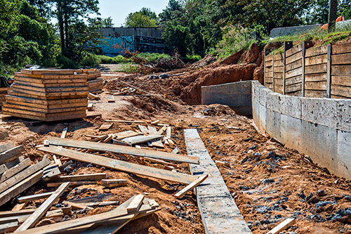 Construction continues along the Westside Trail of the Atlanta Beltline.