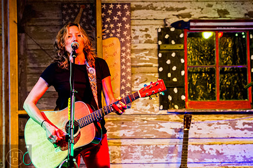 Michelle Malone performs at Waltzing Matilda's in Alpharetta on Friday, September 2, 2016.