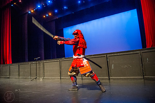 Kabuki Theater during JapanFest at the Infinite Energy Center in Duluth on Saturday, September 17, 2016.