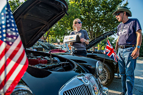 The 2016 Great British Car Fayre in downtown Norcross on Saturday, September 10, 2016.