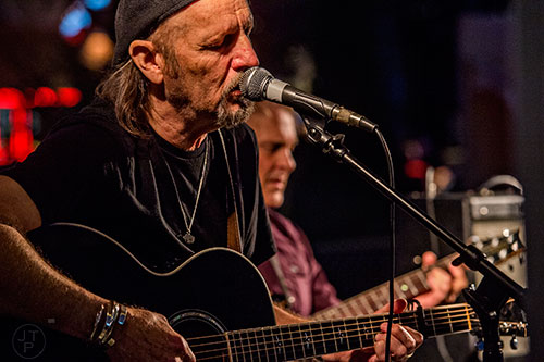 Jimmy LaFave performs at Avalon during the Alpharetta Wire & Wood Songwriters Festival on Friday, October 7, 2016.