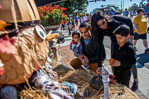 The 2016 Alpharetta Scarecrow Festival on Saturday, October 1, 2016.